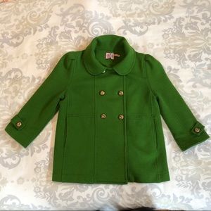 Juicy Couture Kelly Green 3/4 Sleeve Jacket
